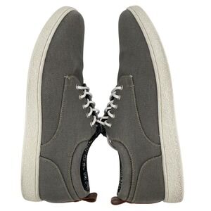 Madden‎ Canvas Sneakers Mens 10.5 Grey Lace Up Ortholite Casual Shoes